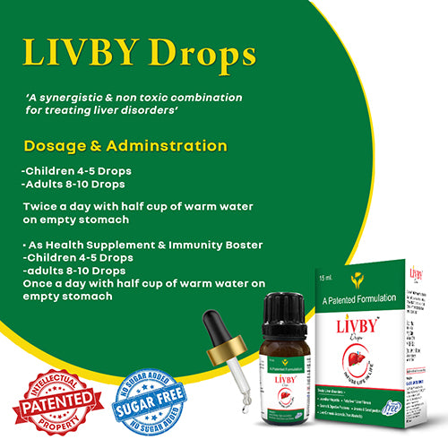 Livby Drops - One Month Course (2 Vials | 15 ml)